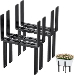 HFHOME HFHOME 4er H-Form Blumenkastenhalterung