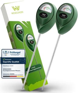 WENDOWERK 2× Feuchtigkeitsmesser Grün