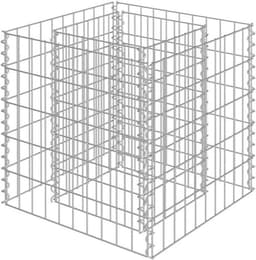 vidaXL Gabione Hochbeet 50×50×50 cm