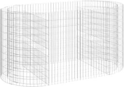 vidaXL Gabionen-Hochbeet 200×100×100 cm