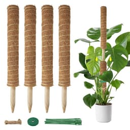 YAWAHOME YAWAHOME 4×42 cm erweiterbarer Kokosstab