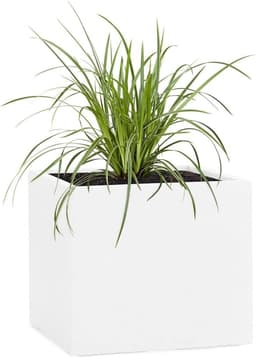 Pflanzwerk Pflanzwerk Cube Weiss 38×44×44 cm