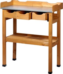 dobar dobar 29030e Pflanztisch 3 Schubladen 80×40×90