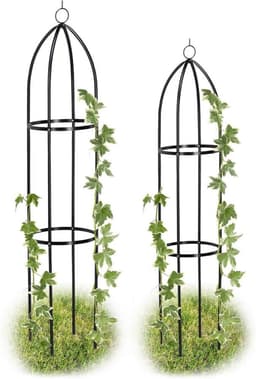 Relaxdays Relaxdays Rankturm 2er Set (139 & 149 cm)