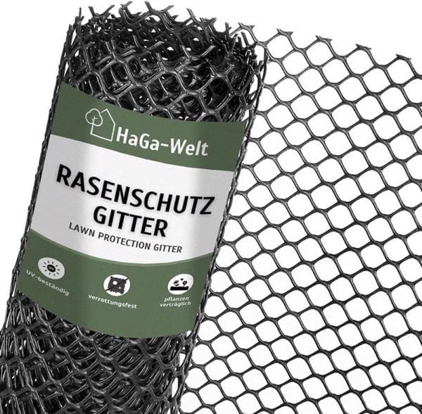 HaGa Rasenschutzgitter 1,3×5 m HD-PE