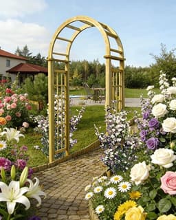 Steiner Shopping Steiner Shopping Rosenbogen Passiflora 120×60×235 cm KDI