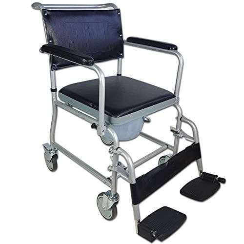 Mobiclinic Ancla Toilettenstuhl mit Rollen