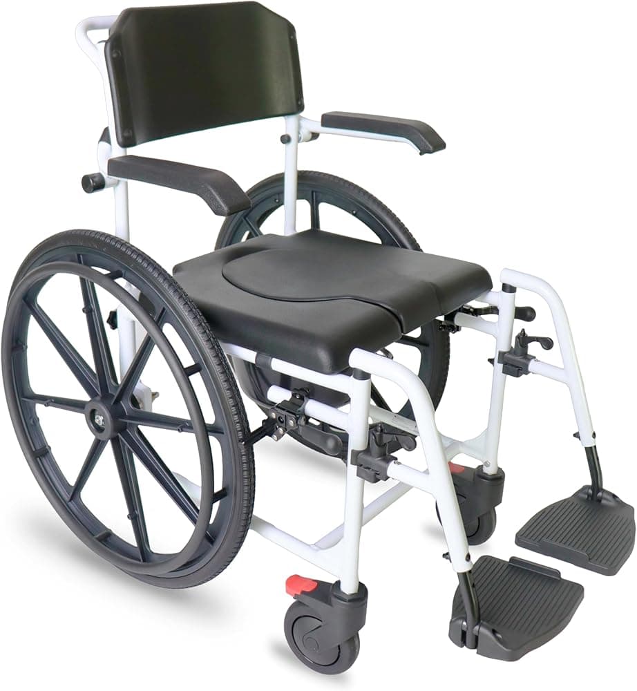 KMINA PRO Toilettenstuhl selbstfahrend