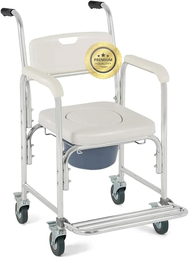 OrtoPrime Toiletten-Duschstuhl 3in1