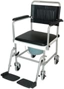Drive Medical Duschstuhl/Toilettenstuhl mit Rädern