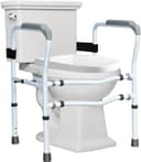 FANTASK Höhenverstellbare Toilettenhilfe