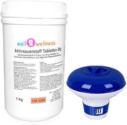 well2wellness well2wellness O₂-Tabs 20 g + Dosierer (1 kg)