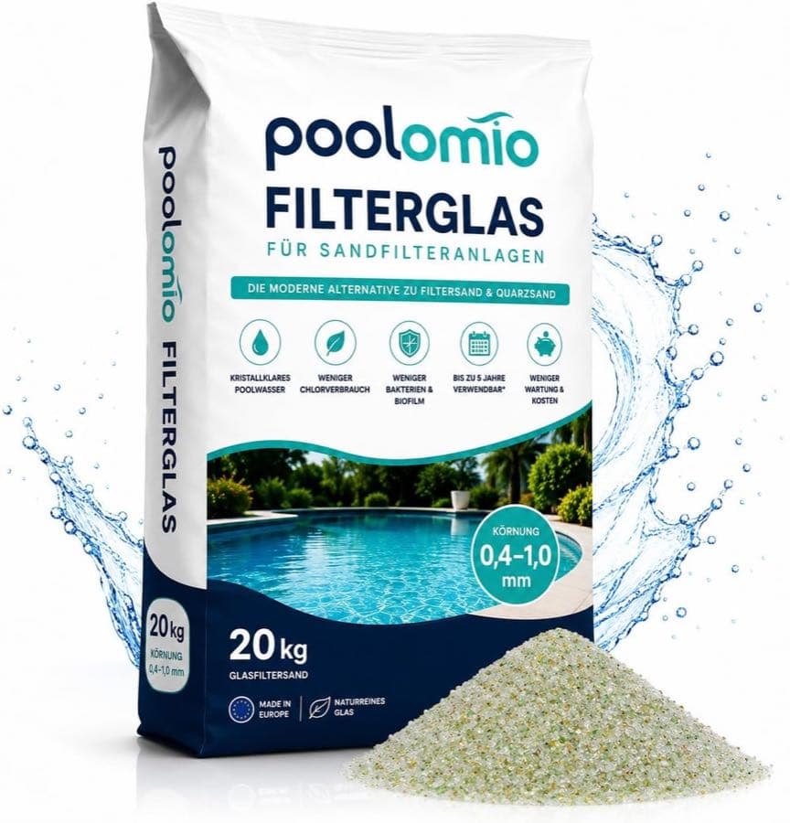 poolomio Filterglas 0,4–1,0 mm
