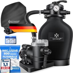 KESSER KESSER Sandfilter 10.200 l/h 7-Wege
