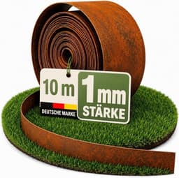 novaterra novaterra Cortenstahl Rasenkante 10 m / 1 mm
