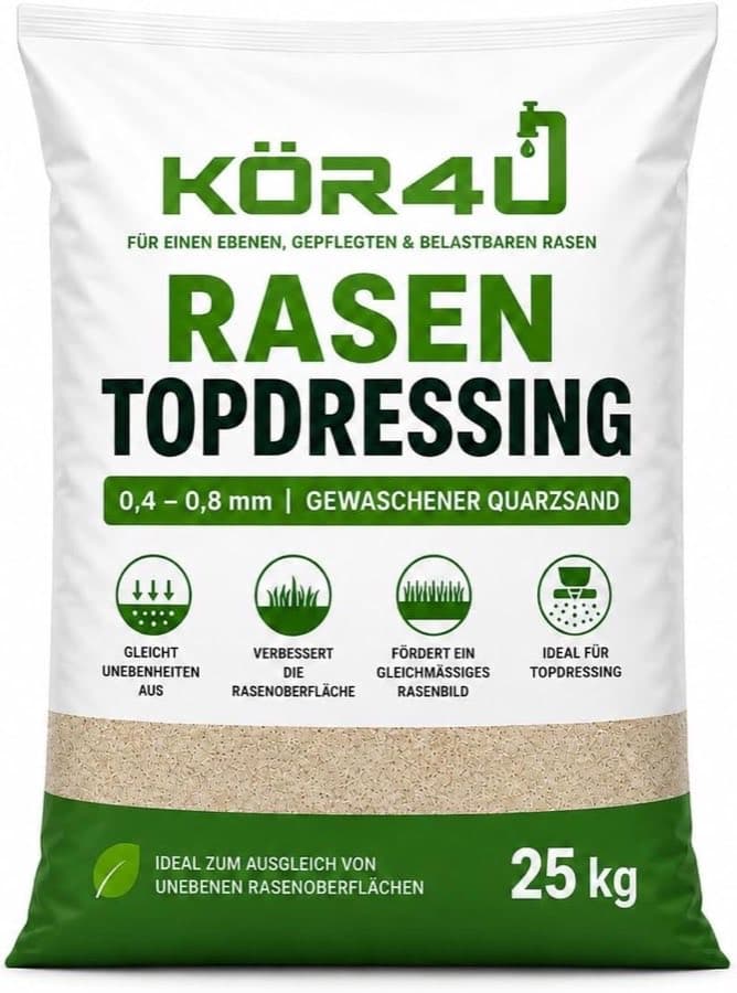 kör4u Rasensand 25 kg 0,4–0,8 mm