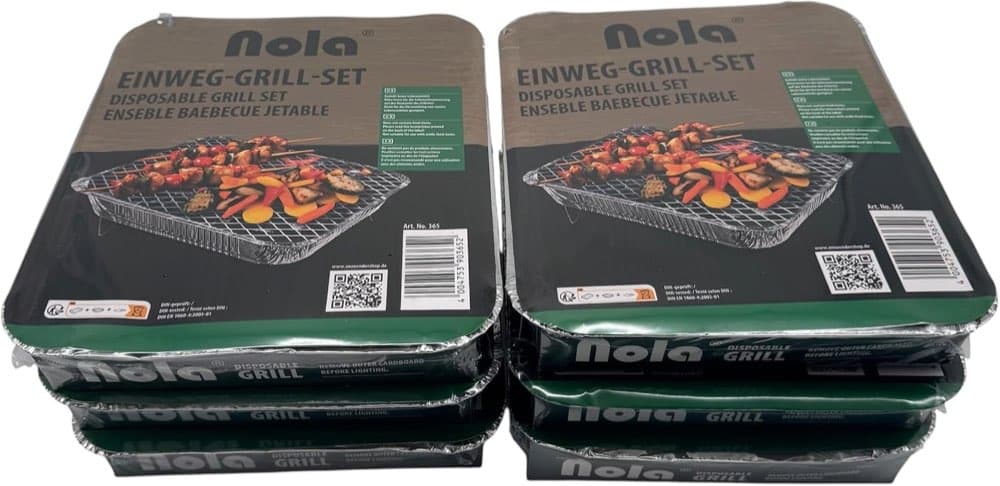 NOLA / KM Firemaker Einweggrill 6er