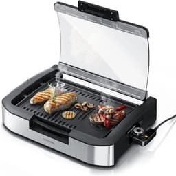 Arendo Arendo Gourmet 1800 W Glasdeckel