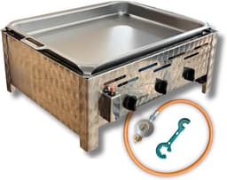 Bluecraft Bluecraft Gastrobräter 3-flammig 10,8 kW