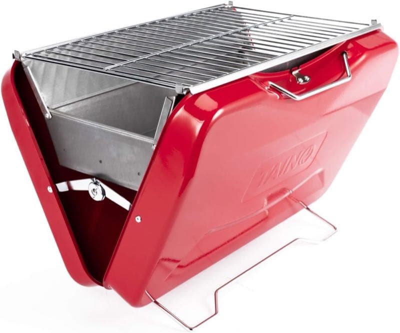TAINO MOX Koffergrill Retro Rot
