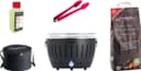 LotusGrill S Starterset Anthrazit