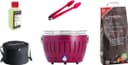LotusGrill S Starterset Pflaumenlila