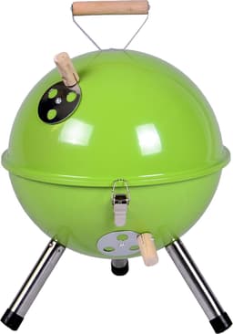 Nexos Trading Nexos Mini-Kugelgrill Ø 30 cm grün
