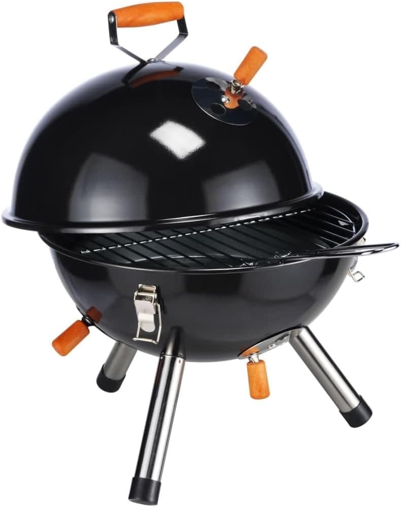 Haushalt International Mini-Kugelgrill schwarz