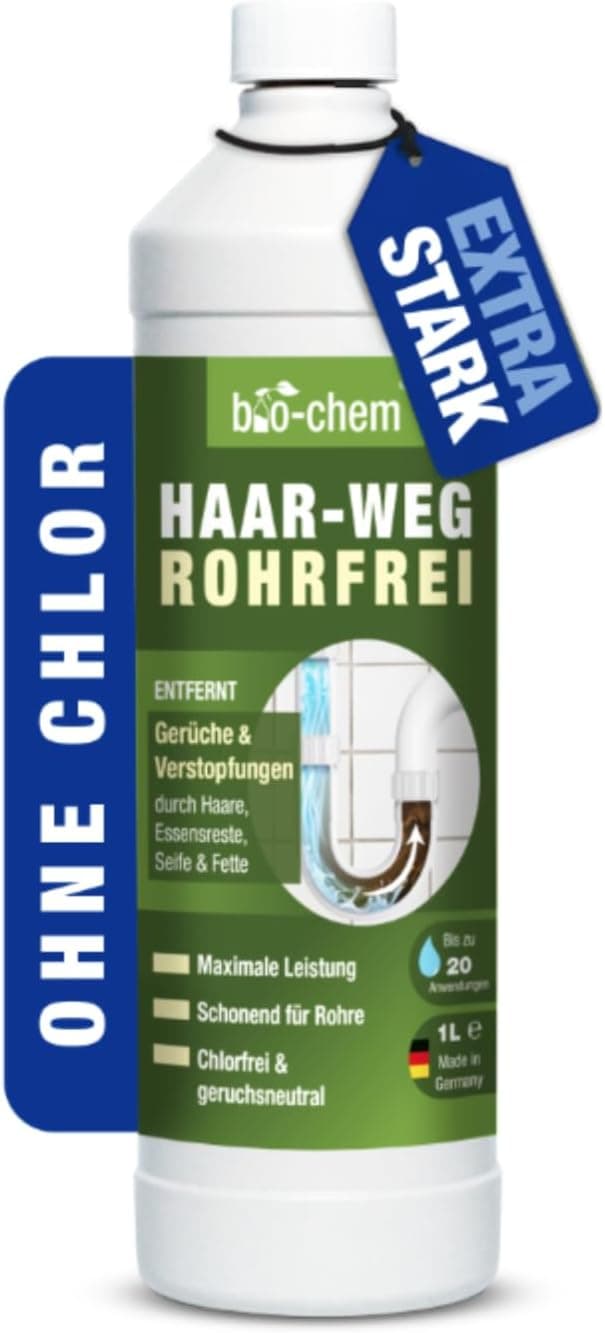 bio-chem Haar-Weg Abflussfrei (1000ml)