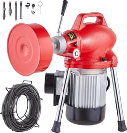 VEVOR VEVOR 250W Sektionalrohrreiniger 24,6m