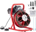 VEVOR Rohrreinigungsmaschine 15,24m mit FI-Schalter