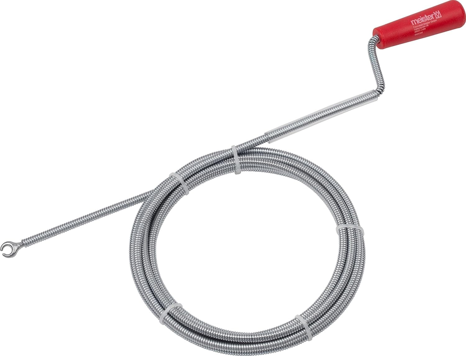Meister Rohrreinigungswelle Ø 6mm x 3m - mit Kralle