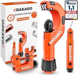 Gakago Gakago Rohrschneider Set 3-50mm mit Entgrater