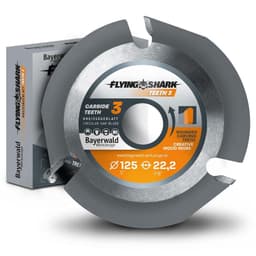 Bayerwald Flying Shark 125 mm 3 Zähne