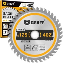 GRAFF Flex Scheibe Holz 125 mm 40 Zähne