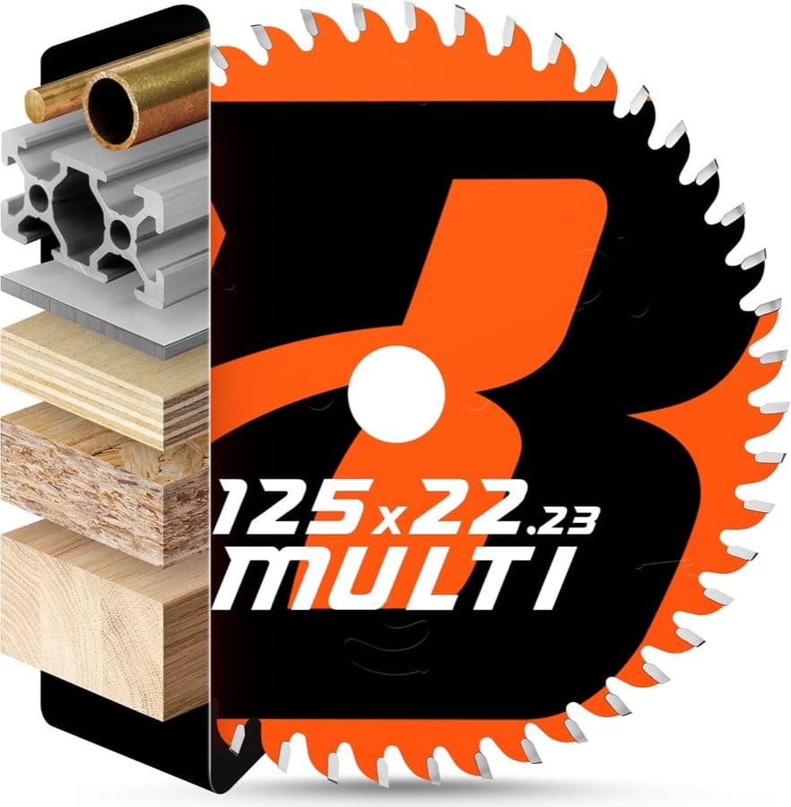 BAUBECK Sägeblatt Winkelschleifer 125 Multi Material