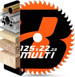 BAUBECK Sägeblatt Winkelschleifer 125 Multi Material