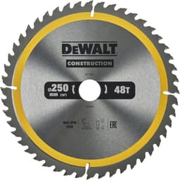 DEWALT DEWALT Kreissägeblatt 250×30 48T Nail Tough DT1957-QZ