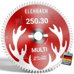 ELCHBACH Multi Sägeblatt 250×30 Holz/Metall/Alu