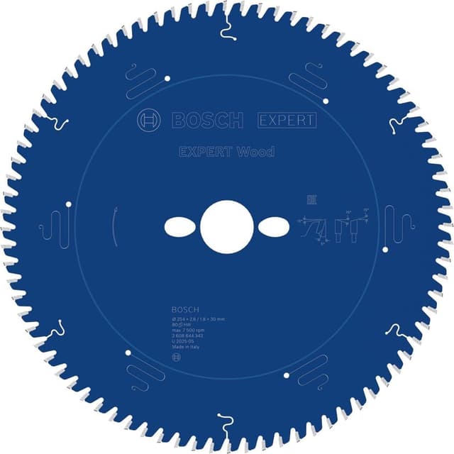 Bosch EXPERT Wood Kreissägeblatt 254×30 Z80