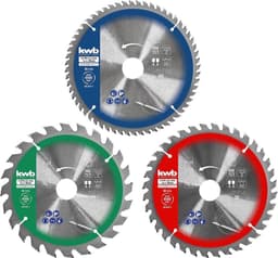 kwb kwb 3-tlg. Kreissägeblatt-Set 210×30