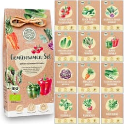Loveplants Loveplants Bio Gemüse Samen Set 12 Sorten