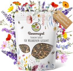 Bienenmagnet Premium Wildblumen 100 g – Testsieger im Blumenwiese-Samen-Vergleich