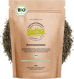 Biotiva Brennnesselsamen ganz Bio 100 g – Testsieger im Brennnesselsamen-Vergleich