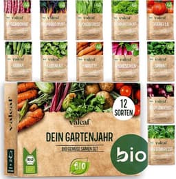 valeaf valeaf BIO Gartenjahr Samen Set (12)