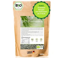 Hanfoo Hanfoo BIO Hanfsamen ungeschält 2 kg
