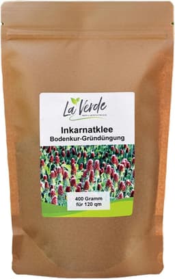 La Verde La Verde Inkarnatklee 400 g (ca. 120 m²)