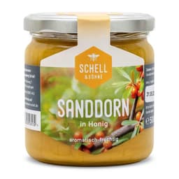 Imkerei Schell Sanddorn in Honig 500 g
