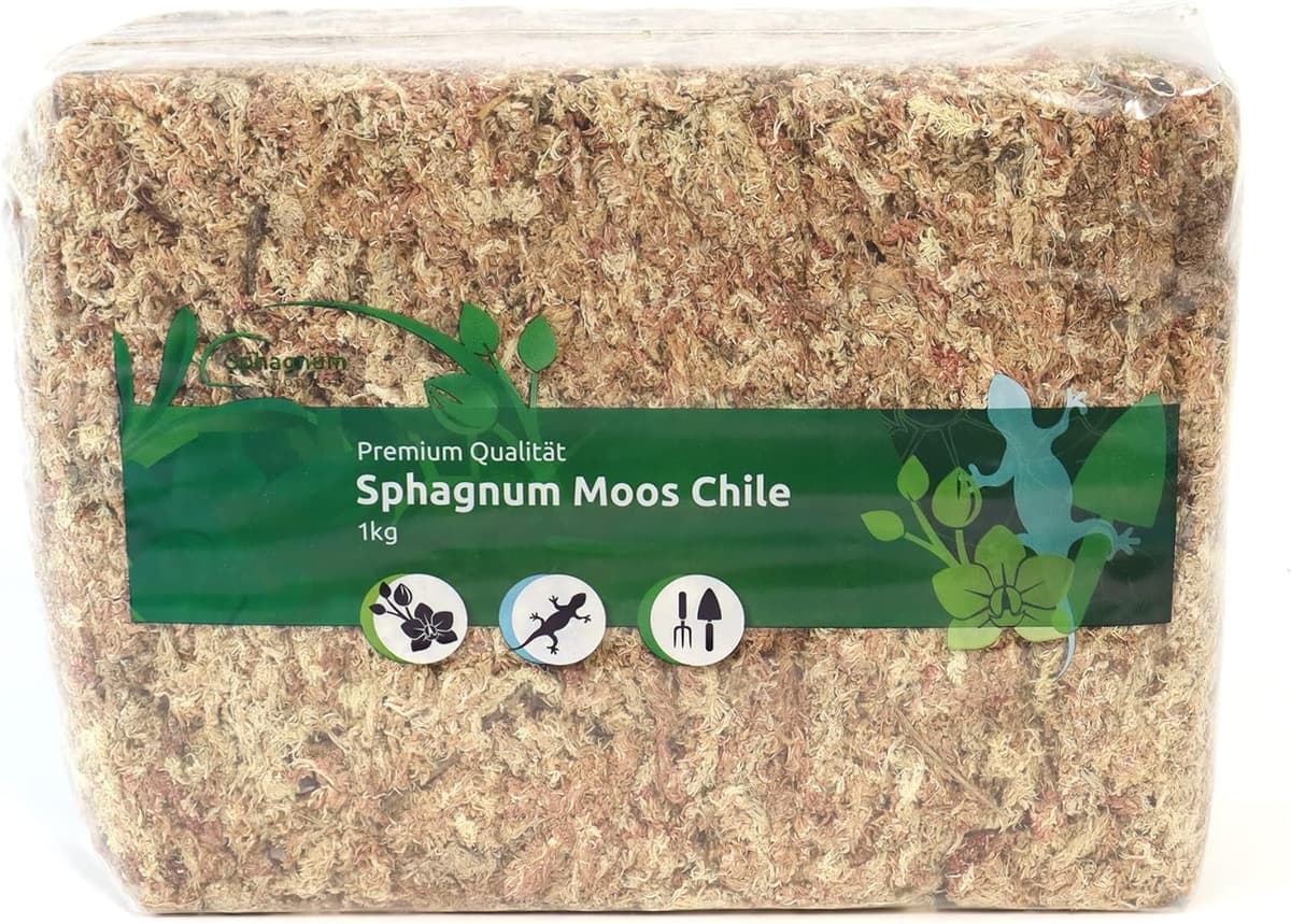 Sphagnum Moos Chile 1 kg