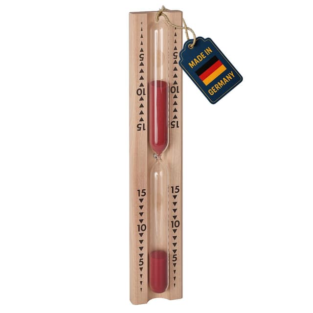 TFA Dostmann Sauna Sanduhr 40.1001 Buche